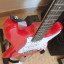 Encore E6 Stratocaster Roja by JHS ( Vintage ) Trev Wilkinson Design NUEVA