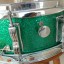Caja Ludwig  Green Sparkle 14"x5" Vintage 1980 Snare Drums