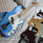 Bajo Precision Bass Daphne Blue (hecho con partes)