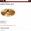 Plato Zildjian splash 10