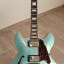 D'Angelico Premier DC Ocean Turquoise
