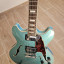 D'Angelico Premier DC Ocean Turquoise