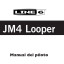Pedal looper para guitarra LINE6 JM4 LOOPER