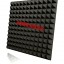 Oferta, espuma acustica  piramidal baratita a estrenar, 22 paneles de  48 X 48 X 3cm