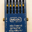 Pedal guitarra MXR Equalizador Gráfico 6 Bandas