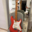 Stratocaster Squier by Fender Hank Marvin Made in Japan 1991 Fiesta Red