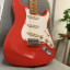 Stratocaster Squier by Fender Hank Marvin Made in Japan 1991 Fiesta Red