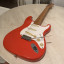 Stratocaster Squier by Fender Hank Marvin Made in Japan 1991 Fiesta Red