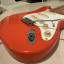 Stratocaster Squier by Fender Hank Marvin Made in Japan 1991 Fiesta Red