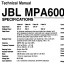 Potencia JBL MPA600
