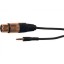 Cable de 3 metros de largo. Mini jack stereo macho a XLR hembra