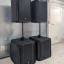 Equipo completo RCF (2 cajas NX 932-A y 2 subs 905-AS II)