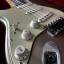 Réplica Stratocaster pre-CBS 1964 Shoreline Gold a piezas Fender ZURDO