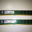 2 Memorias Ram Kingston ValueRAM DDR3