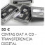 Paso cintas Dat digital a wav , mp3 o cd