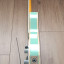 Telecaster Partcaster green surf foam binding mástil block inlays Bigsby