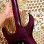 ESP/LTD Kirk hammett purple sparkle por bajo Fender