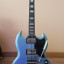 Guitarra Epiphone SG Pelham Blue Custom Maestro