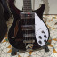 Harley Benton RB-600BK modificada (estilo Rickenbacker)
