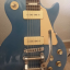 Guitarra Gibson les paul tribute 50´s 2010, customizada en pelham blue.