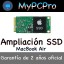 Ampliación Disco Duro SSD MacBook Pro Air 2010-2016
