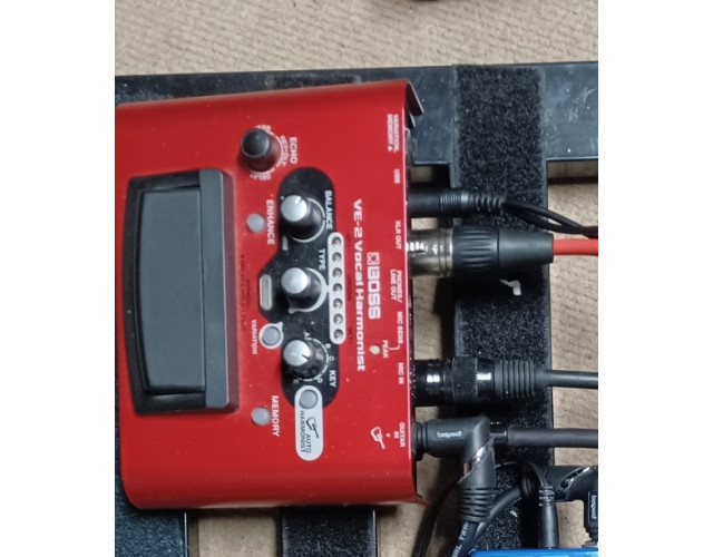 PEDAL VOCAL BOSS VE2 Harmonist