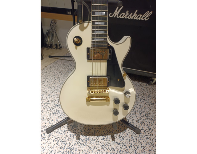 Gibson les Paul custom white alpine 2013