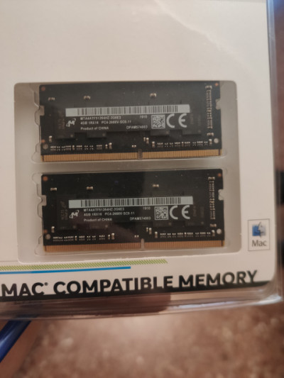 Memoria Ram Apple iMac 2019 8GB (2x4GB) 2666 Mhz