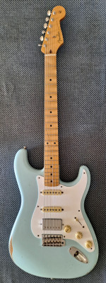 Fender Stratocaster Limited ed Vintera Road worn '50 HSS MN Sonic Blue