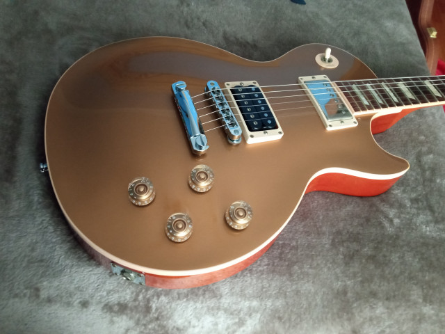 Gibson Les Paul Signature T Goldtop por otra Gibson Les Paul