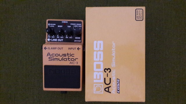 Boss AC-3 Simulador de guitarra acustica