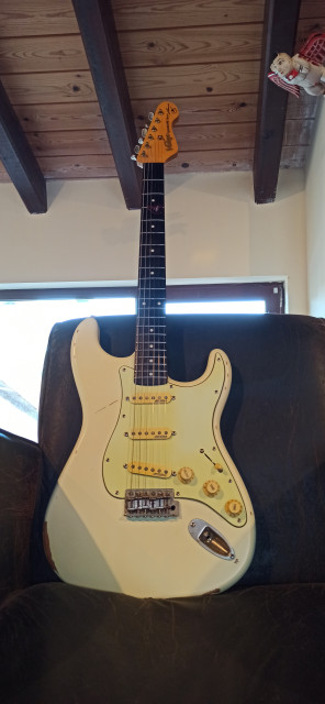 Vintage signature Thomas Blug Stratocaster