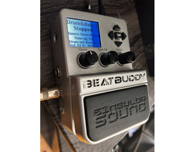 BeatBuddy pedal de acompañamiento realista