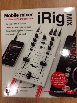 IK Multimedia iRig Mix Mobile DJ Mixer For iPhone, iPod Touch & iPad
