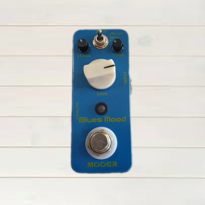 MOOER BLUES MOOD.Pedal overdrive serie Micro para un sonido tipo blues.