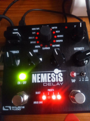 Source Audio Nemesis Delay - Cambio parcial por Digitone o Zoia