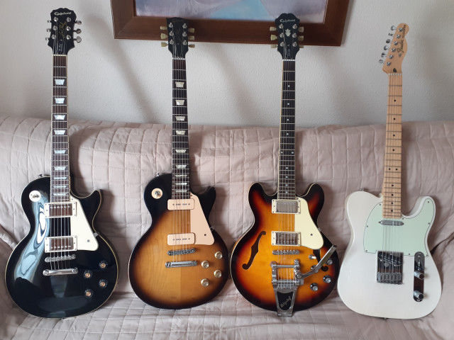 Epiphone ES 339 vintage sunburst con bigsby y estuche