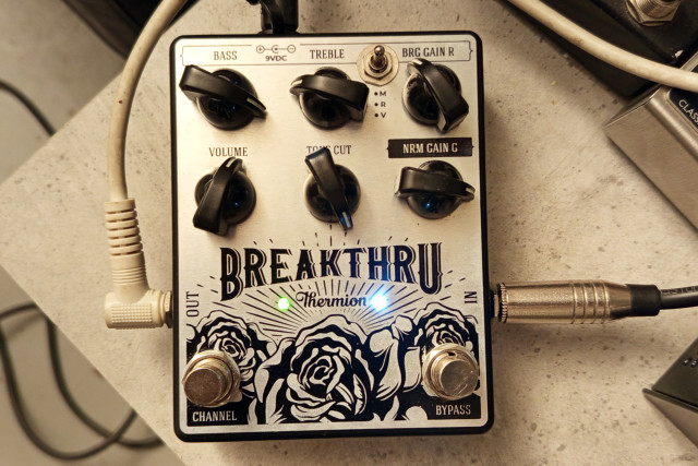 THERMION BREAKTHRU overdrive/preamp