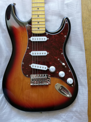 Guitarra tipo stratocaster