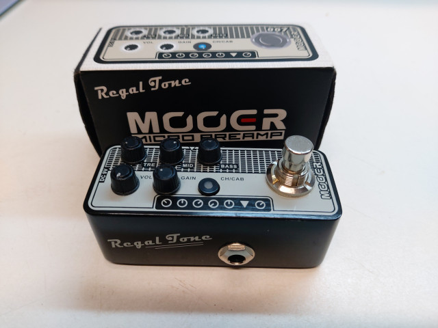 Pedal guitarra mooer Regal toner 007