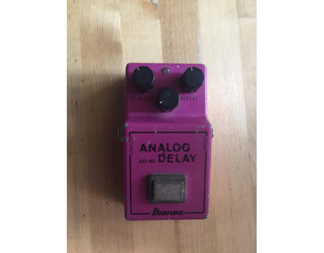 Pedal Ibanez  AD-80 Analog Delay