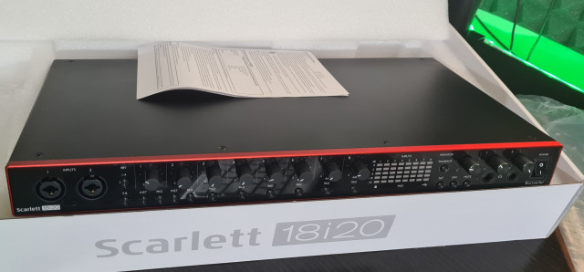 FOCUSRITE 18i20 Gen3 Interface Audio