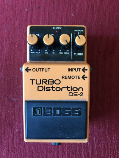 Boss DS-2 turbo distortion made In Japan