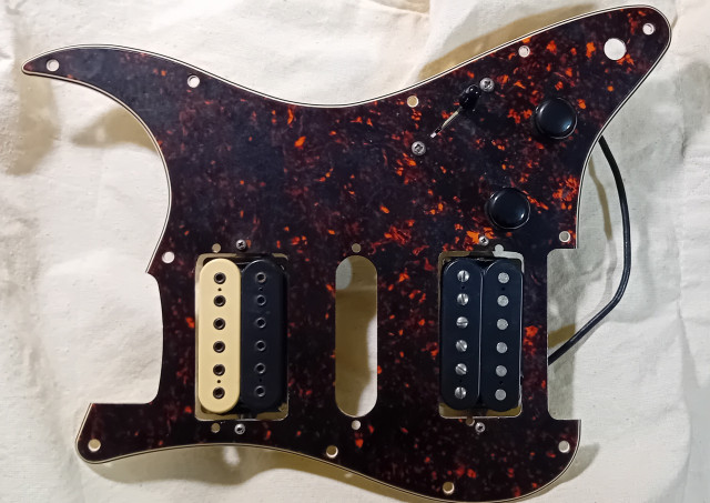 Pickguard con Dimarzio