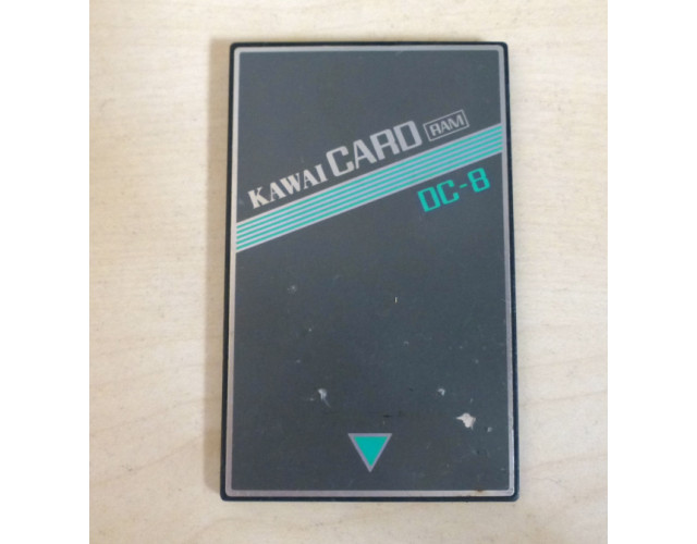 Kawai DC-8 tarjeta de memoria para Kawai K1 K1R K1M ... Con pila CR nueva instalada