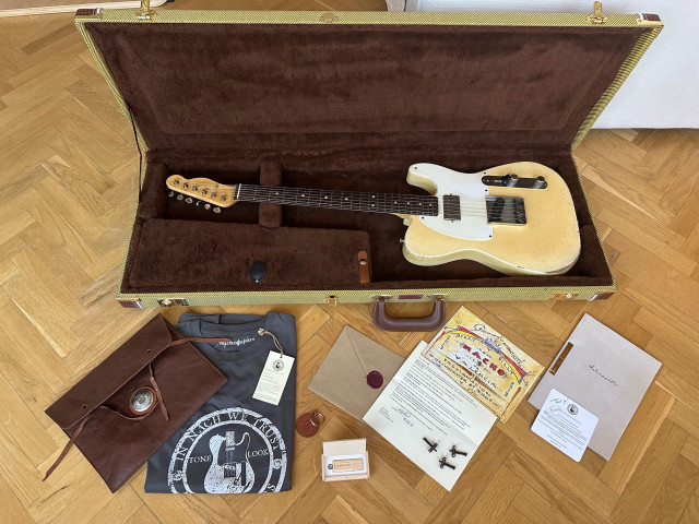 Telecaster Nachocaster+Morgan AC20 Deluxe