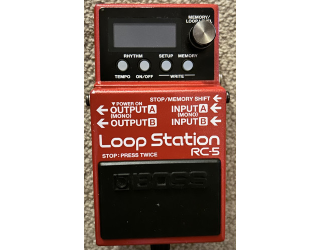 Looper Boss RC-5, loop station