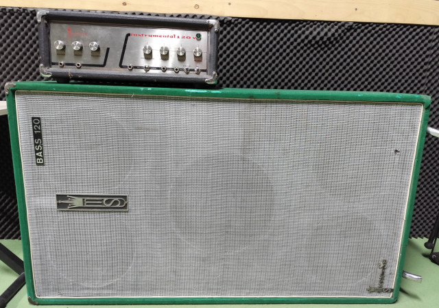 Musicson Instrumental 120 con bafle bass 120 ¡REBAJADO!