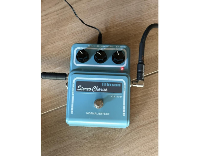 Maxon CS-550 Stereo Chorus Bucket Brigade Device de segunda mano