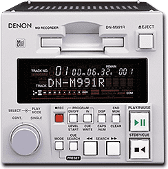 Cuatro grabadores reproductores mini disc Denon DN M991R nuevos